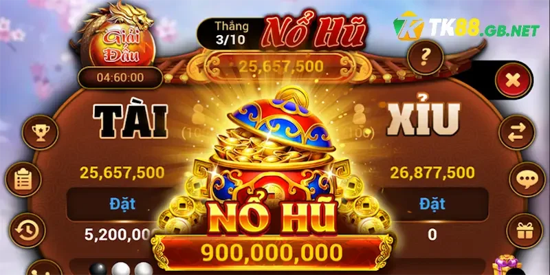 4 điểm cộng làm nên sức hút của tài xỉu nổ hũ TK88